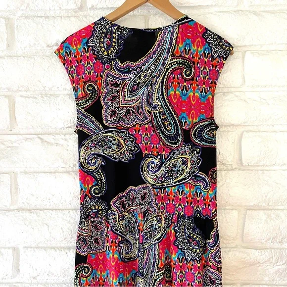 Ralph Lauren Paisley Jumpsuit Sz M P-36 - Picture 6 of 6